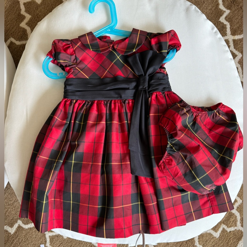 Ralph Lauren Christmas dress size 12 months